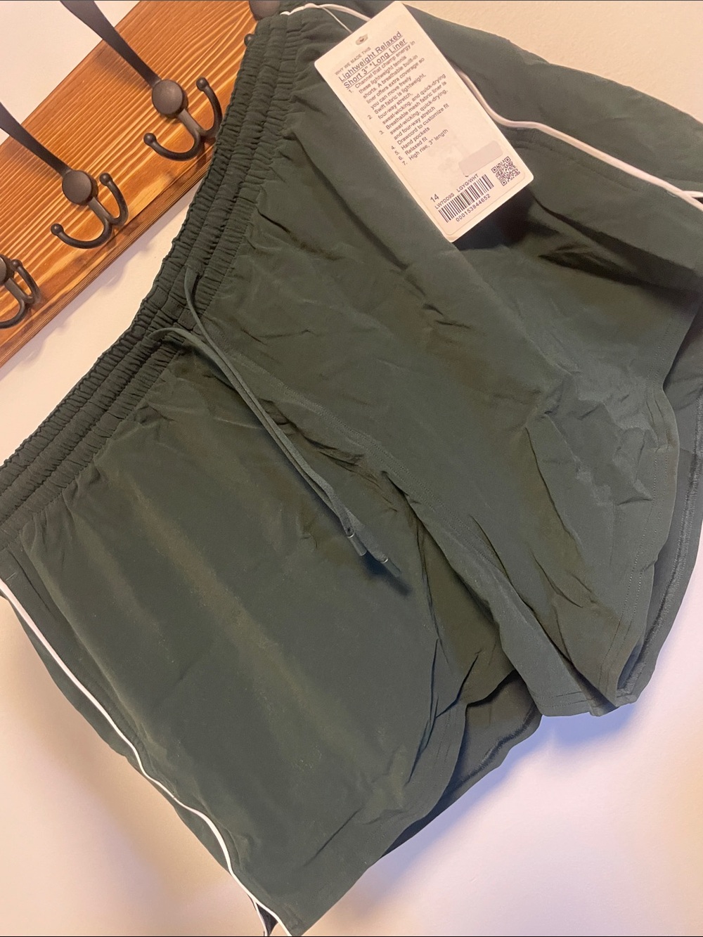 lululemon athletica Dark Green Athletic Shorts